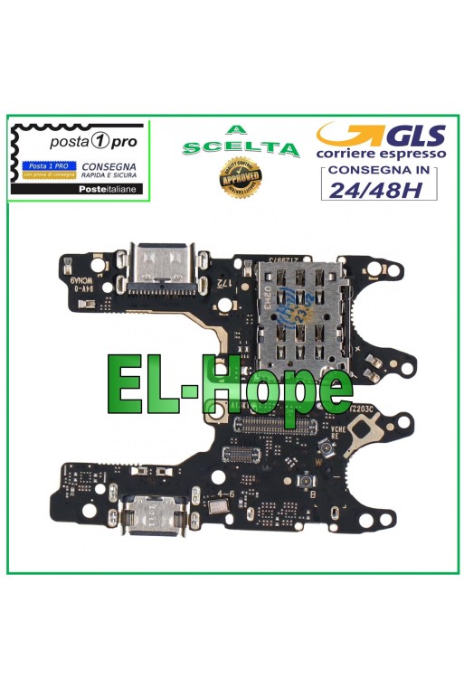 CONECTOR DE CARGA HUAWEI NOVA 9 NAM-AL00 LX9 MICRÓFONO TIPO C BASE DE CARGA 