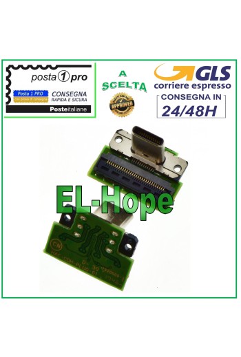 CONECTOR DE CARGA PCB TIPO C USB MACHO PARA BASE DE CARGA DE NINTENDO SWITCH