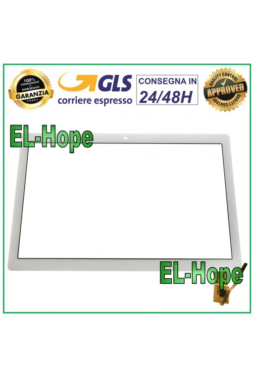 Digitalizador de pantalla táctil para Lenovo Tab M10 TB-X505 X505F X505L 10.1 vidrio blanco