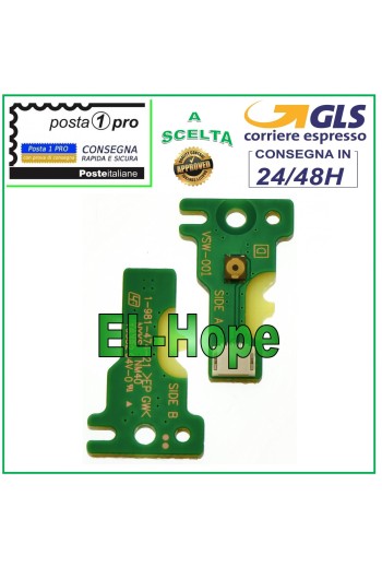 BOTÓN DE ENCENDIDO DE LA PLACA DE CIRCUITO IMPRESO PLAYSTATION 4 PRO PS4 VSW-001 VSW-002
