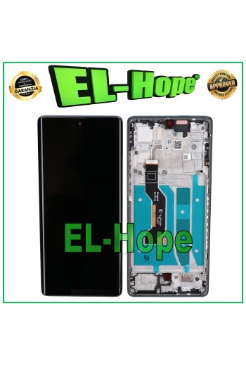 PANTALLA OLED PARA MOTOROLA MOTO G85 XT2427 LCD TÁCTIL MARCO DE CRISTAL NEGRO