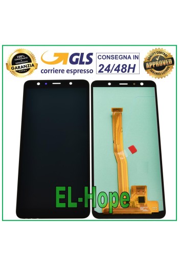 PANTALLA LCD TFT PARA SAMSUNG GALAXY A7 2018 SM-A750F PANTALLA TÁCTIL CRISTAL NEGRO