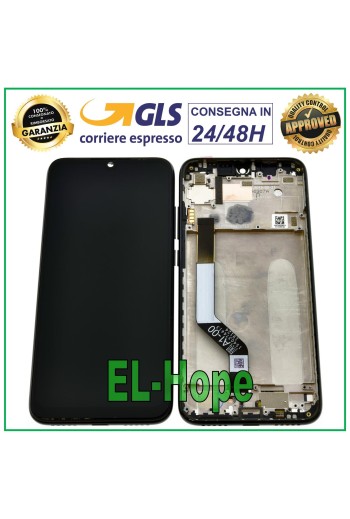 PANTALLA TÁCTIL + MARCO PARA XIAOMI REDMI NOTE 7 / 7 PRO PANTALLA MONTADA