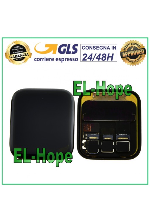 PANTALLA TÁCTIL LCD PARA RELOJ INTELIGENTE PARA APPLE WATCH SERIE 4 A1977 40MM CRISTAL