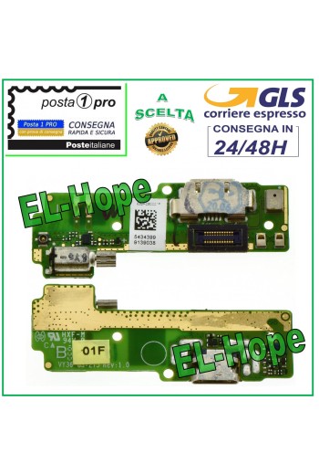 CONECTOR DE CARGA SONY XPERIA XA F3111 F3115 BASE PARA MICRÓFONO CARGA MICRO USB