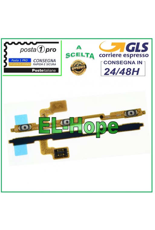 TECLAS LATERALES PLANAS VOLUMEN ENCENDIDO APAGADO ENCENDIDO SAMSUNG GALAXY A20E SM-A202F