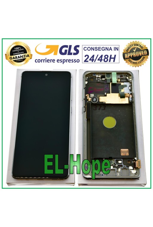 PANTALLA LCD ORIGINAL SAMSUNG GALAXY NOTE 10 LITE SM-N770 F PANTALLA TÁCTIL PLATEADA