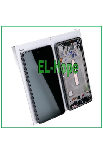 MARCO ORIGINAL PANTALLA LCD SAMSUNG GALAXY A53 5G 2022 SM A536 A536B TÁCTIL NEGRO