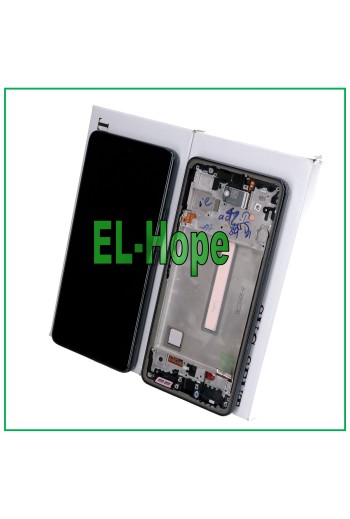 MARCO ORIGINAL PANTALLA LCD SAMSUNG GALAXY A53 5G 2022 SM A536 A536B TÁCTIL NEGRO