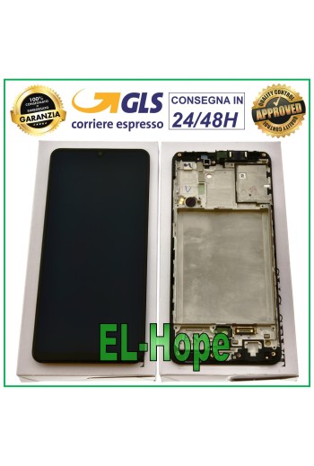 PANTALLA LCD ORIGINAL + MARCO SAMSUNG GALAXY A31 SM-A315F A315 PANTALLA TÁCTIL NEGRA