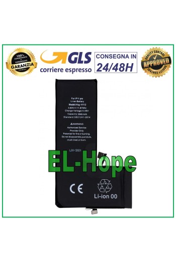BATERÍA DE REPUESTO PARA IPHONE 11 PRO 3046 mAh 4.40V