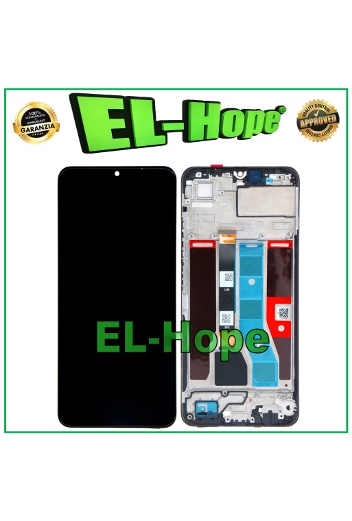 PANTALLA LCD PARA OPPO REALME NOTE 50 RMX3834 PANTALLA TÁCTIL CRISTAL NEGRO