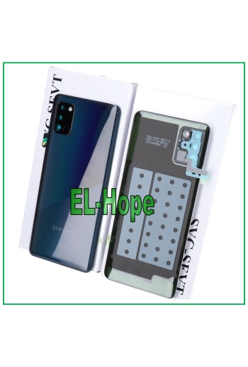 TAPA DE BATERÍA ORIGINAL SAMSUNG GALAXY A31 SM-A315 TAPA TRASERA NEGRA