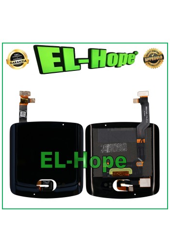 PANTALLA LCD OLED EXTERNA PARA MOTOROLA RAZR 5G XT2071-4 PANTALLA TÁCTIL DE CRISTAL NEGRA