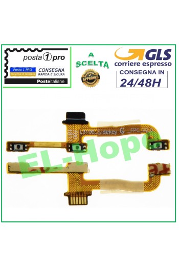 TECLAS LATERALES PLANAS FLEXIBLES VOLUMEN ENCENDIDO APAGADO MOTOROLA E5 MOTOR