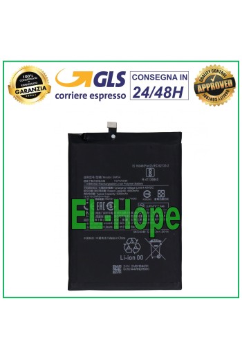 BATERIA BM54 PARA XIAOMI REDMI NOTE 9T 5G M2007J22 5000 mAh IGUAL A LA ORIGINAL