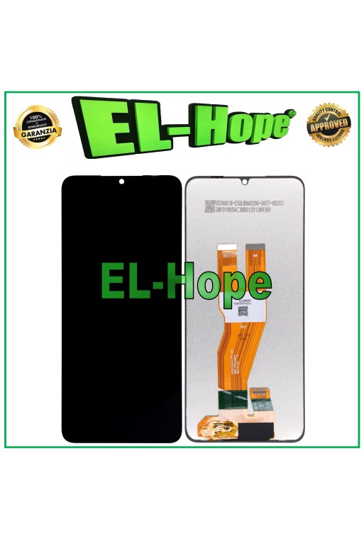 PANTALLA LCD PARA SAMSUNG GALAXY A05 SM-A055 PANTALLA TÁCTIL CRISTAL NEGRO