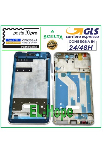 MARCO INTERMEDIO LCD PARA HUAWEI P8 LITE 2017 PRA-LA1 LX1 LX3 BLANCO