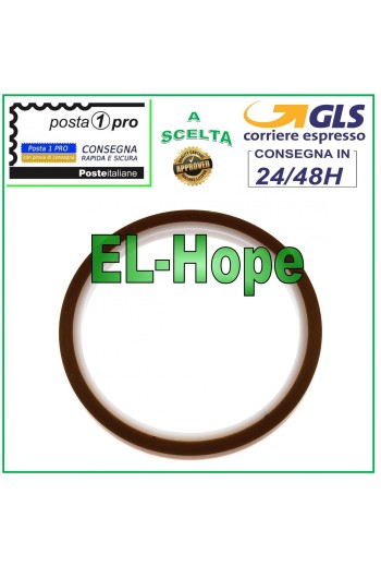 CINTA ADHESIVA TÉRMICA DE ALTA TEMPERATURA KAPTON ALTA PROTECCIÓN 0.6 CM 30MT