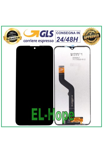 PANTALLA LCD PARA WIKO Y81 PANTALLA TÁCTIL CRISTAL MONITOR MONTADO NEGRO
