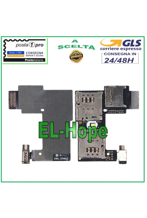 LECTOR DUAL SIM + MICRO SD MOTOROLA MOTO G2 Flex LECTOR DE TARJETAS CON RANURA NANO CARD