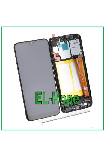 MARCO DE PANTALLA LCD PARA SAMSUNG GALAXY A20E SM A202F VIDRIO TÁCTIL MONTADO