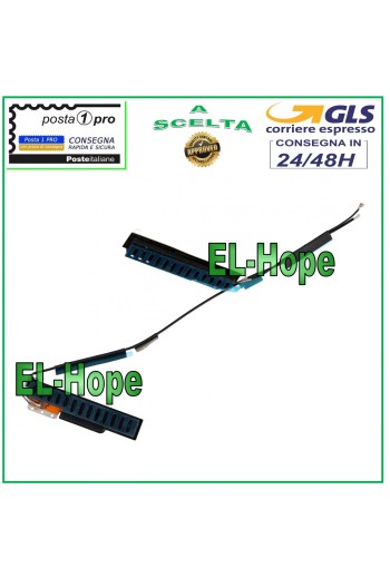 ANTENA PLANA Wi-Fi CABLE COAXIAL WIFI INALÁMBRICO APPLE iPad 6 Air 2 A1566 A1567