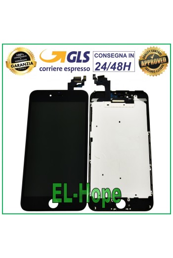 PANTALLA LCD PARA APPLE IPHONE 6 PLUS PANTALLA TÁCTIL CRISTAL NEGRO IGUAL AL ORIGINAL