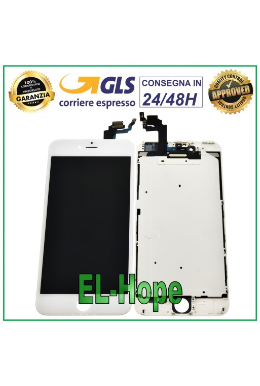 PANTALLA LCD PARA APPLE IPHONE 6 PLUS PANTALLA TÁCTIL CRISTAL BLANCO IGUAL AL ORIGINAL
