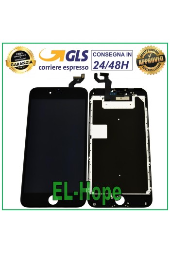 PANTALLA LCD PARA APPLE IPHONE 6S PLUS PANTALLA TÁCTIL CRISTAL NEGRO IGUAL AL ORIGINAL