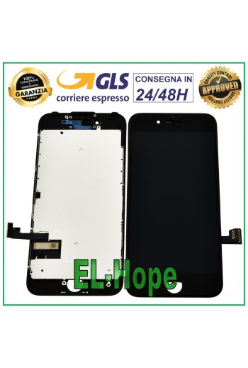 PANTALLA LCD PARA APPLE IPHONE 7 7G PANTALLA TÁCTIL CRISTAL NEGRO PANTALLA IGUAL A LA ORIGINAL