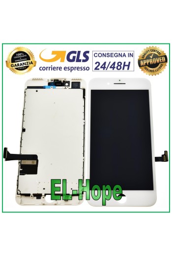 PANTALLA LCD PARA APPLE IPHONE 7 PLUS PANTALLA TÁCTIL CRISTAL BLANCO IGUAL AL ORIGINAL