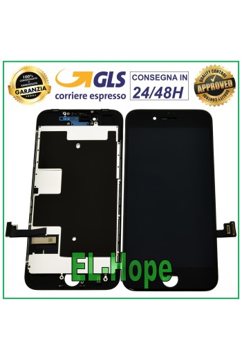 PANTALLA LCD PARA APPLE IPHONE 8 8G PANTALLA TÁCTIL CRISTAL NEGRO PANTALLA IGUAL A LA ORIGINAL