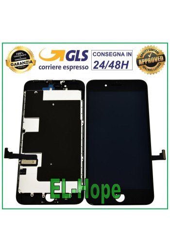 PANTALLA LCD PARA APPLE IPHONE 8 PLUS PANTALLA TÁCTIL CRISTAL NEGRO IGUAL AL ORIGINAL