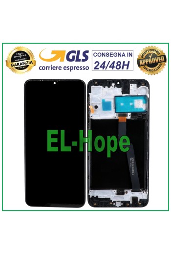 MARCO DE PANTALLA LCD PARI ORIGINAL SAMSUNG GALAXY A10 SM A105F PANTALLA DE CRISTAL TÁCTIL