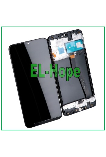 MARCO DE PANTALLA LCD PARI ORIGINAL SAMSUNG GALAXY A10 SM A105F PANTALLA DE CRISTAL TÁCTIL