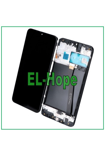 MARCO DE PANTALLA LCD PARI ORIGINAL SAMSUNG GALAXY A10 SM A105F PANTALLA DE CRISTAL TÁCTIL
