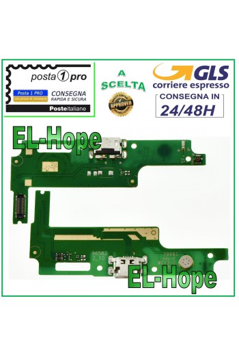 CONECTOR DE CARGA HUAWEI Y3II Y3 2 LUA-L21 3G MICRÓFONO MICRO DOCK CARGA USB