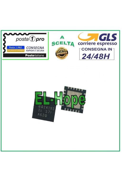 CHIP BQ24193 IC DE CONTROL DE POTENCIA CARGA CARGA CARGA PCB PARA NINTENDO SWITCH