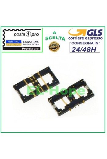 CONECTOR DE CONTACTO DE BATERÍA PLACA BASE APPLE IPHONE 6 6G REPARACIÓN SOLDADURA