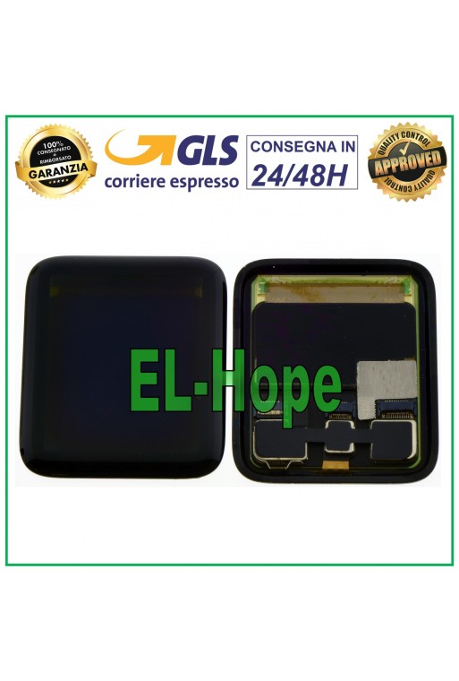 PANTALLA TÁCTIL LCD PARA RELOJ INTELIGENTE PARA APPLE WATCH SERIES 2 A1758 42MM CRISTAL