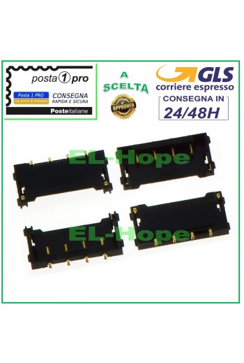 CONECTOR DE CONTACTO DE BATERÍA PLACA BASE APPLE IPHONE 4 4G REPARACIÓN SOLDADURA