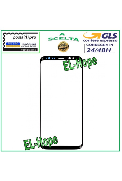 VIDRIO FRONTAL DE VIDRIO PARA SAMSUNG GALAXY S8 SM-G950F SM-G950 REEMPLAZO