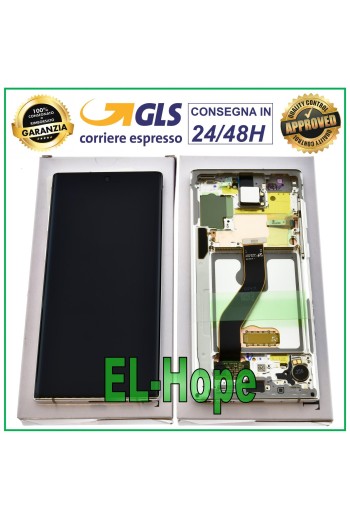 PANTALLA LCD ORIGINAL SAMSUNG GALAXY NOTE 10 SM-N970 N970F PANTALLA TÁCTIL BLANCA