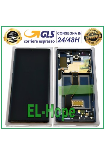 PANTALLA LCD ORIGINAL SAMSUNG GALAXY NOTE 10 PLUS SM-N975 F PANTALLA TÁCTIL NEGRA
