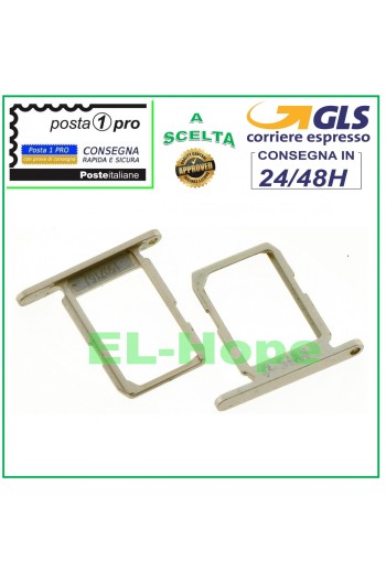 COMPARTIMENTO PARA CARTUCHO DE RANURA TARJETA NANO SIM SAMSUNG GALAXY S6 G920F TARJETA DORADA