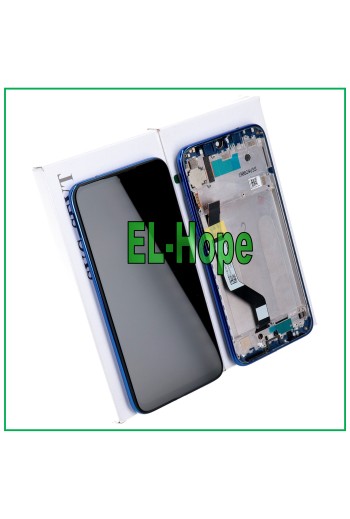 MARCO ORIGINAL PANTALLA LCD XIAOMI REDMI NOTE 7 / Note 7 PRO PANTALLA TÁCTIL AZUL