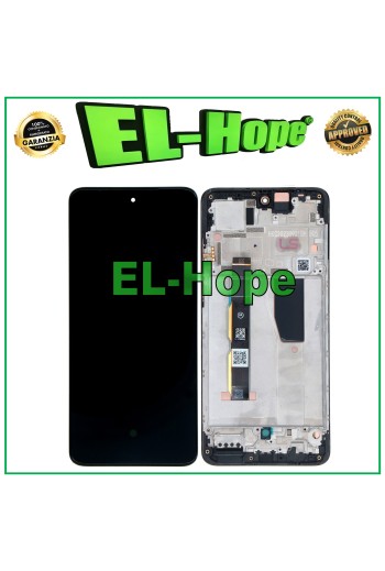 PANTALLA LCD OLED + MARCO PARA MOTOROLA MOTO G84 5G XT2347 PANTALLA TÁCTIL CRISTAL NEGRO
