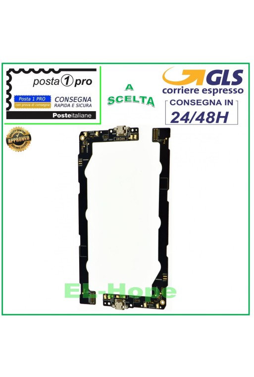 CONECTOR DE CARGA ASUS ZENFONE 2 LASER ZE601KL ZE600KL X00MD CARGA DE MICRÓFONO