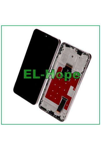 MARCO DE PANTALLA LCD PARA HONOR X8A CRT-LX1 CRT-LX2 PANTALLA TÁCTIL DE CRISTAL ROSA